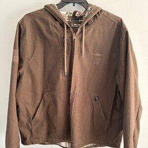 Nine Line Twill Hooded Lined Heritage Jacket